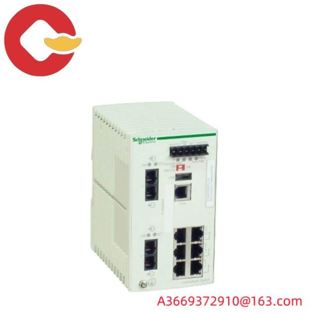 Schneider Electric TCSESM083F2CU0 Switch: 8-Port Industrial Ethernet Solution