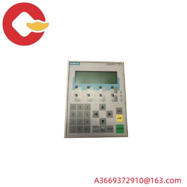 SIEMENS Operator Interface 6AV3607-1JC20-0AX1, Advanced Industrial Control Solution