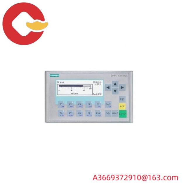 SIEMENS - 6AV6647-0AH11-3AX0, Advanced BASIC Panel for Industrial Control Solutions