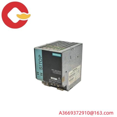 SIEMENS 6EP1334-3BA00: Precision Power Supply for Industrial Automation