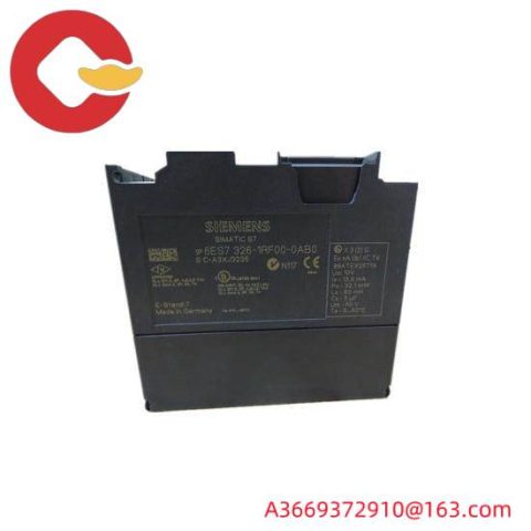 Siemens 6ES7 326-1RF00-0AB0 Industrial Control Module