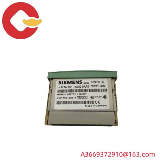 Siemens Simatic S7 RAM Memory Card 6ES7951-1AL00-0AA0 for Industrial Control Solutions