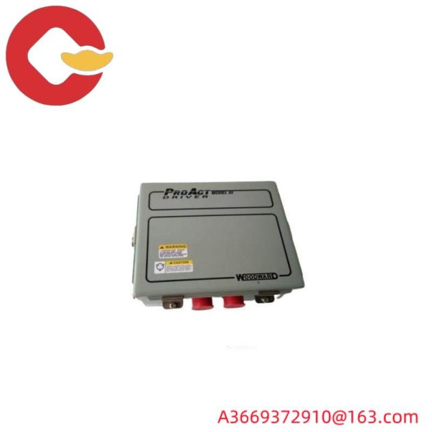 WOODWARD 9907-135 Servo Drive: Advanced Control Solutions for Precision Applications