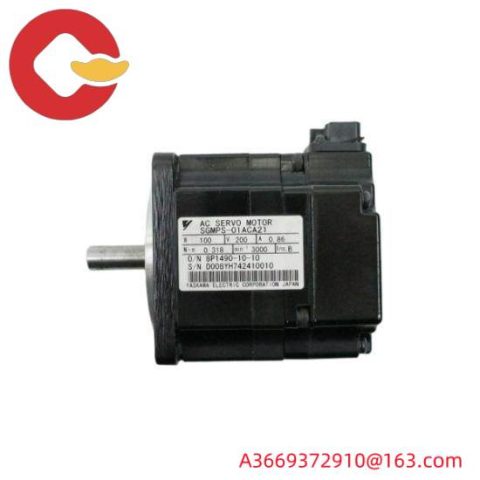 YASKAWA PS-01 AC Servo Motor, 0.15kW, 200V, 17-Bit Encoder