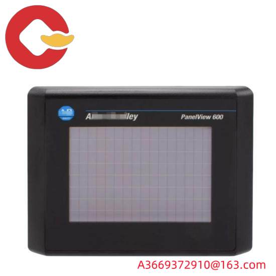 GE PanelView 600 2711-T6C1L1 Color Touch RIO RS-232 Printer, DC Power