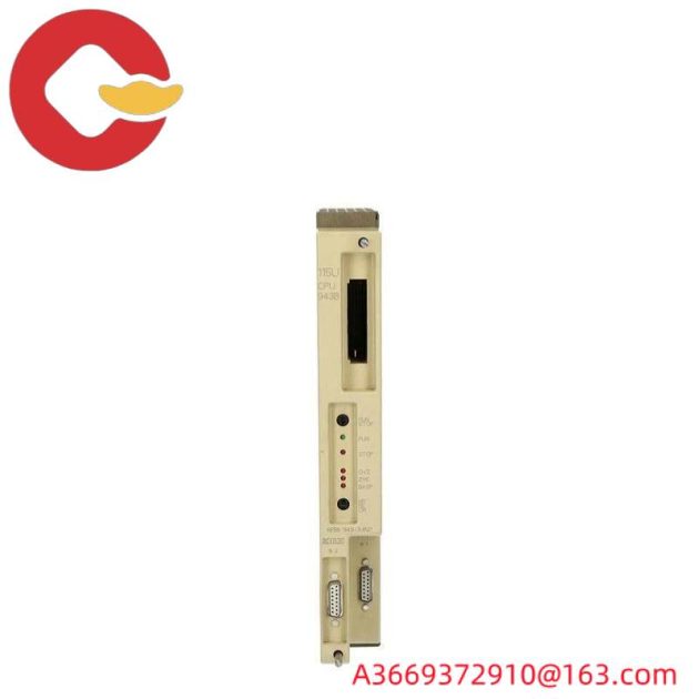 SIEMENS 6ES5943-7UB21 CPU943B: Industrial Control Module for Precision Manufacturing Solutions