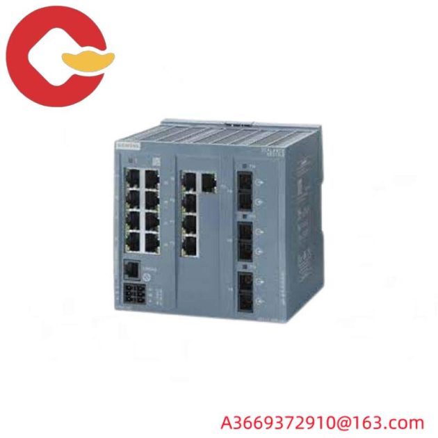SIEMENS 6GK5213-3BD00-2AB2 Network Switch, High-Speed 810/100 Mbit Ports for Industrial Automation