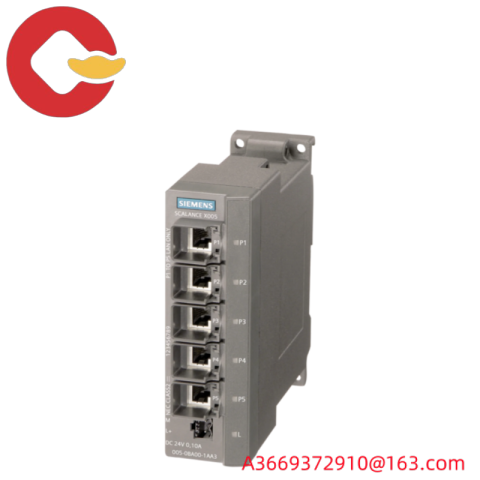 SIEMENS SCALANCE X005 6GK5 005-0BA00-1AA3 Unmanaged Industrial Ethernet Switch