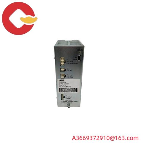 ABB DSQC604/3HAC12928-1 Power Supply: High Performance Control Module for Industrial Automation