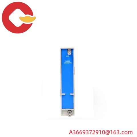 Bently Nevada 128275-01E: Future Expansion Faceplate for Advanced Automation Solutions