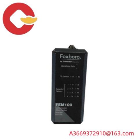 Foxboro FEM100 P0973CA - I/A Series Expansion Module, Advanced Control for Industrial Automation