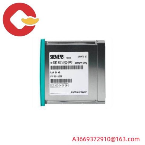 Siemens 6ES7952-1AS00-0AA0 RAM Memory Card