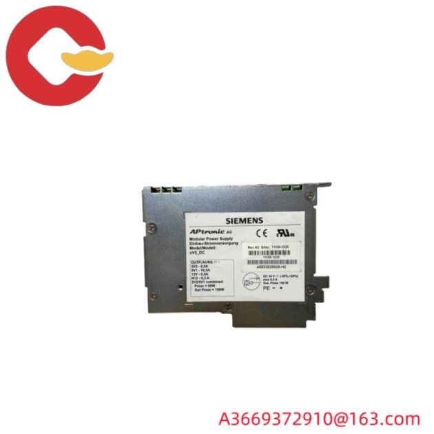 SIEMENS A5E02625805-H2 Panel PC Power Supply, Designed for Industrial Automation