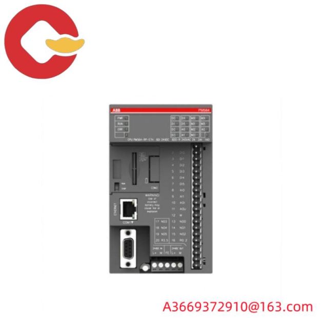 ABB PM564-TP-ETH 1SAP121100R0071 Logic Controller - Advanced Automation Module for Industrial Control Systems