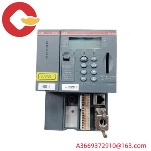 ABB PM590-ETH PLC Automation CPU, High Performance Control Solution