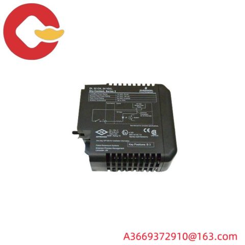 EMERSON KJ3222X1-EA1: Industrial Grade Input Module for Precise Control Systems