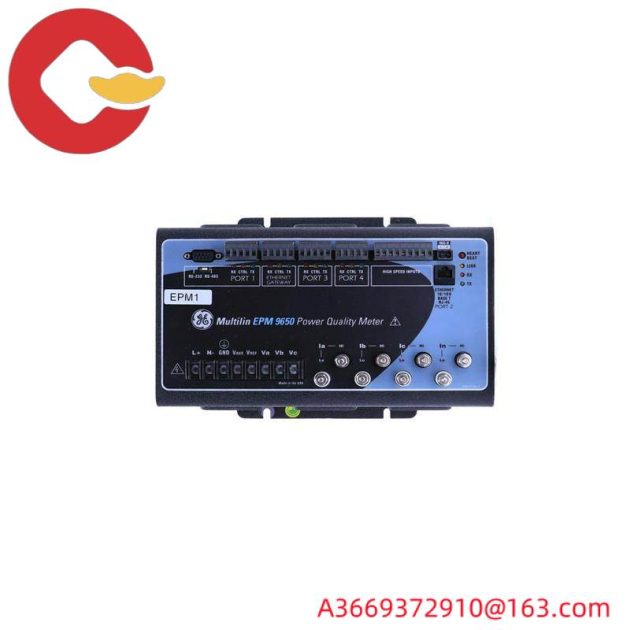 GE MULTILIN EPM 9650 POWER QUALITY METER PL96501A0A10000