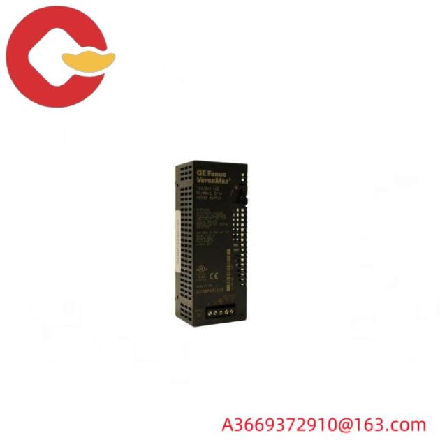 GE IC200PWR101B: VersaMax Power Supply, Expertly Designed for Industrial Control Systems