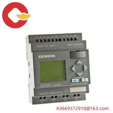 SIEMENS 6ED1052-2FB00-0BA5 Logic Module: Industrial Control Excellence
