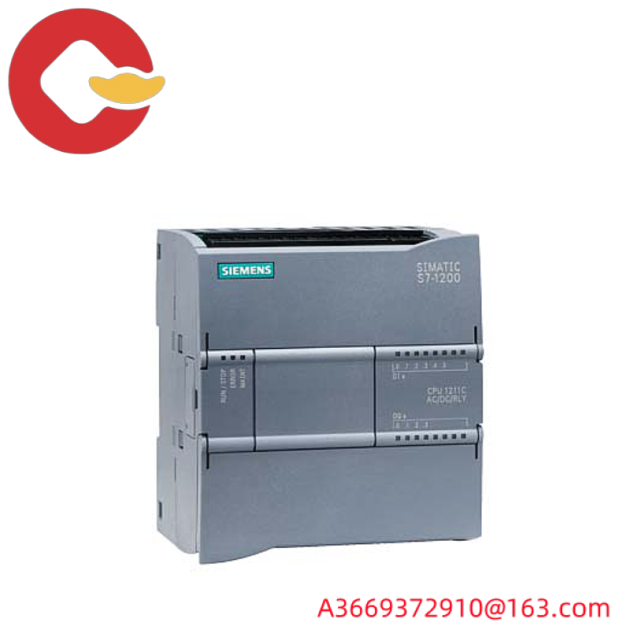 SIEMENS S7-1200 CPU 1211C - Compact AC/DC/Relay, Onboard I/O & Advanced Control Solutions