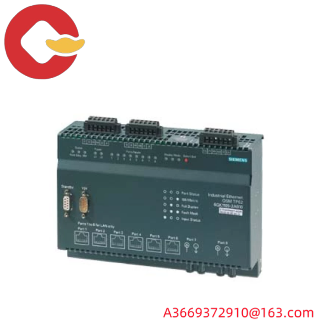 SIEMENS 6GK1 105-2AB00 Optical Switch Module for Industrial Automation