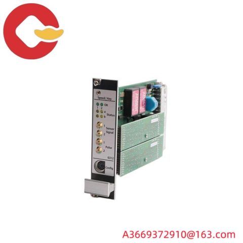 EMERSON A6312 Monitor Speed - Precision Industrial Control Module