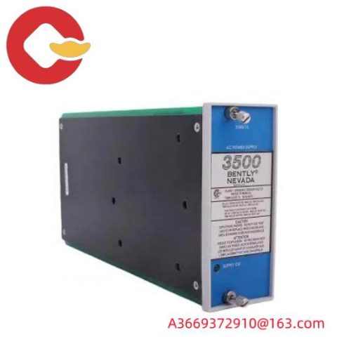 GE/Bently Nevada 3500/15 106M1079-01A Power Supply: Industrial Control Module
