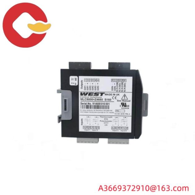 West Controls MLC9000+Z4660 Industrial Temperature Control System