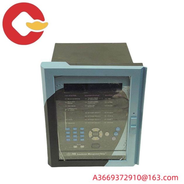 General Electric SR745 CASE 745-W2-P5-G5-HI-T Transformer Management Relay