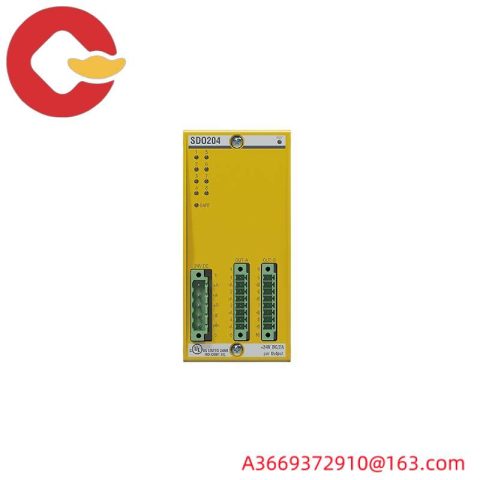 Bachmann SD0204: Safety Digital Output Module, for Industrial Control Solutions