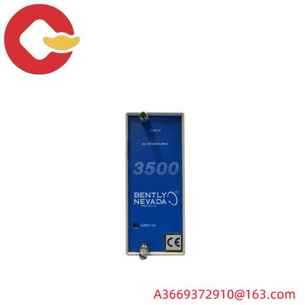 Bently Nevada 3500/15-05-00 Power Supply: Industrial Control System Innovation