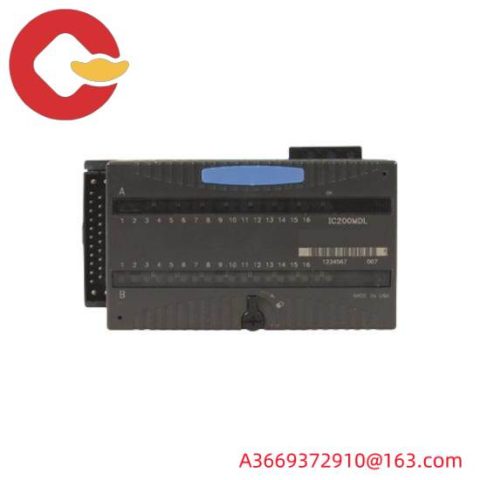 GE IC200MDL643 Input Module - 16 Points, 5/12VDC POS/NEG Logic, 2 Groups
