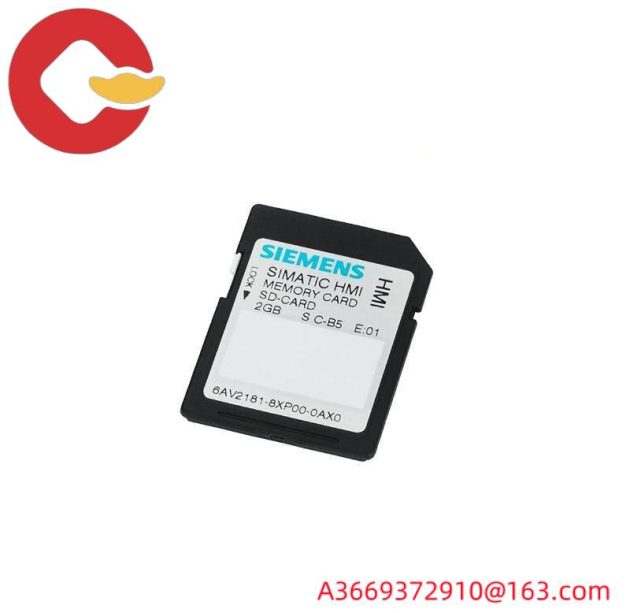 SIEMENS SIMATIC SD Memory Card 6AV2181-8XP00-0AX0, Compact Industrial Storage Solution