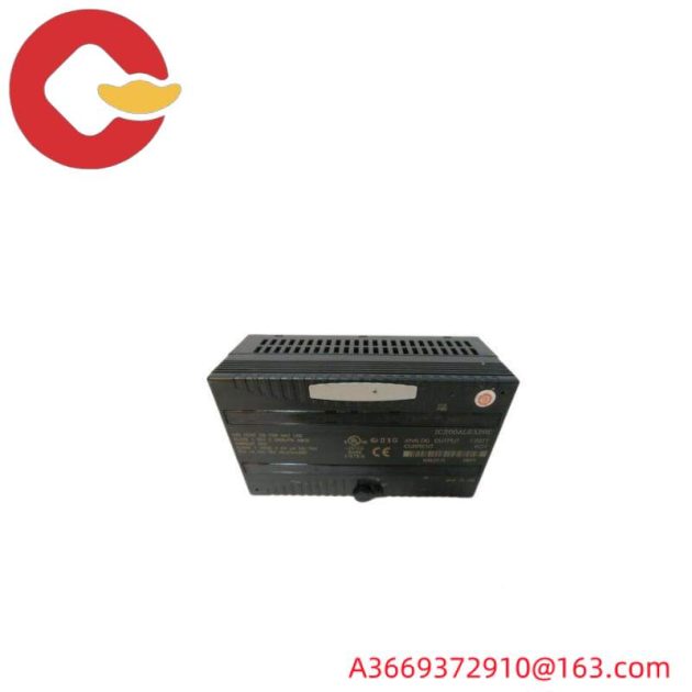 GE IC200ALG320E: Analog Output VersaMax Micro Controller Control Module, Precision Control in Industrial Automation