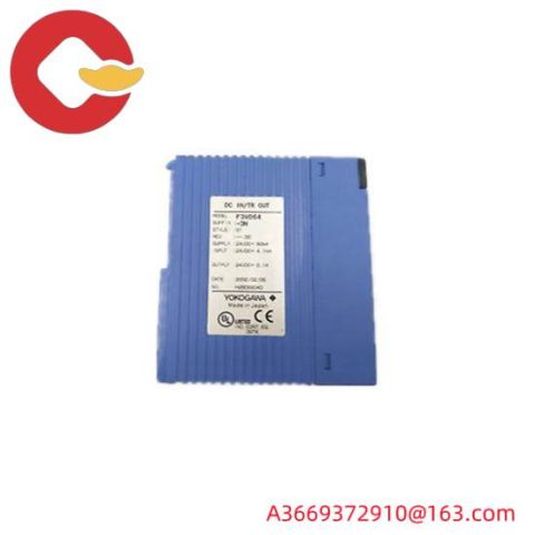 Yokogawa F3WD64-3N DC Input/Output Module - Reliable Industrial Control Solution