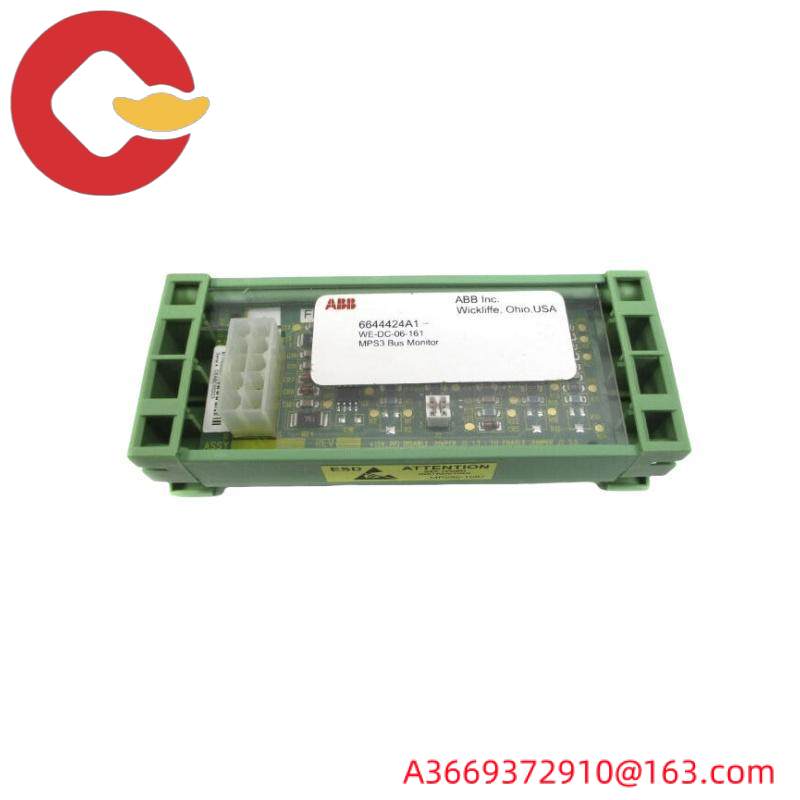 abb_we-dc-06-161_6644424a1_voltage_bus_monitor_assembly.jpg ABB 0100-71224 Industrial Control Module for Enhanced Process Automation